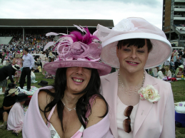 Linda Martin & Sarah at Ascot Ladies Day 17/06/04